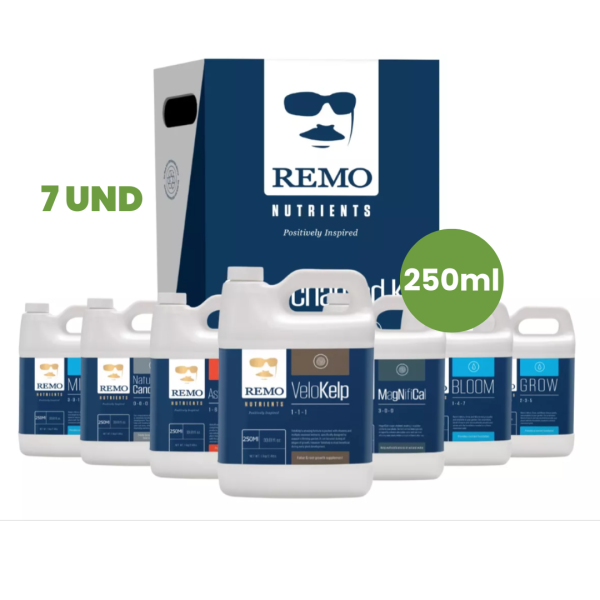 Kit Fertilizante REMO 7und de 250 ml