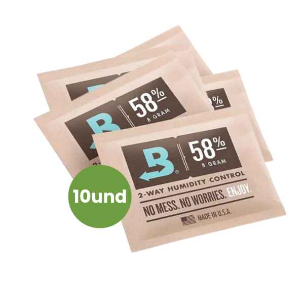 Kit Boveda - 58 % - 10 Sachês 8g