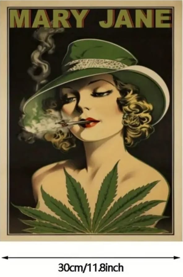 Poster - Mary Jane - Retro sem moldura - Imagem 2