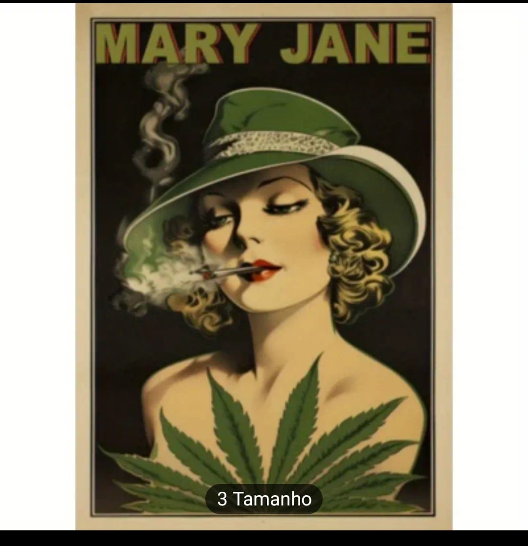 Poster - Mary Jane - Retro sem moldura - Imagem 4