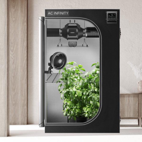 KIT ESTUFA COMPLETA  Grow Sistema 90x90 cm, Kit de 3 Plantas, Integrado com WiFi Controles completos de automatização - Imagem 8
