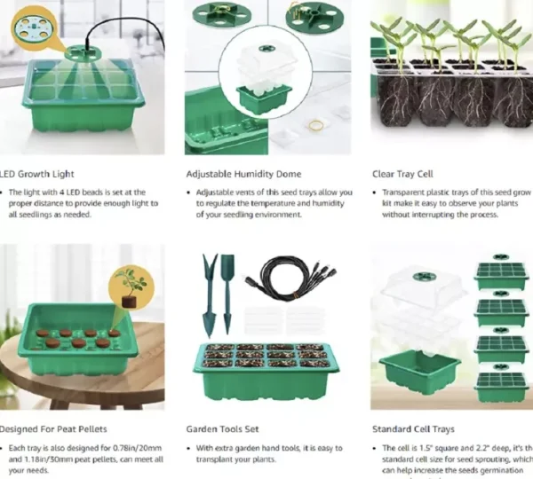 PROPAGATOR 12 - Estufa para Germinação - 12x16x15cm - Imagem 5