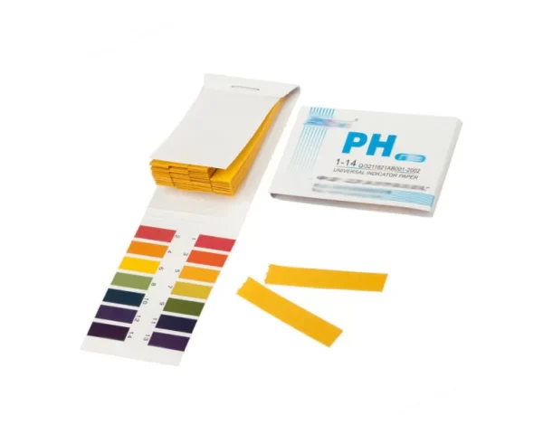Fitas de teste de pH (1-14) 80 unidades