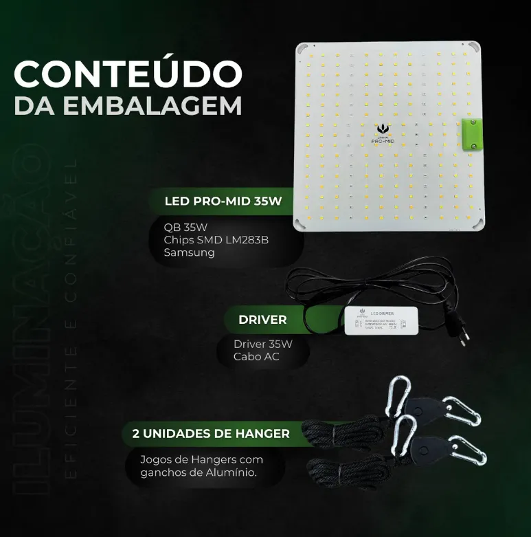 Painel de Led QB PRO-MID 35W (Deep Red) - Imagem 7