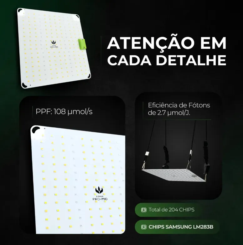 Painel de Led QB PRO-MID 35W (Deep Red) - Imagem 5