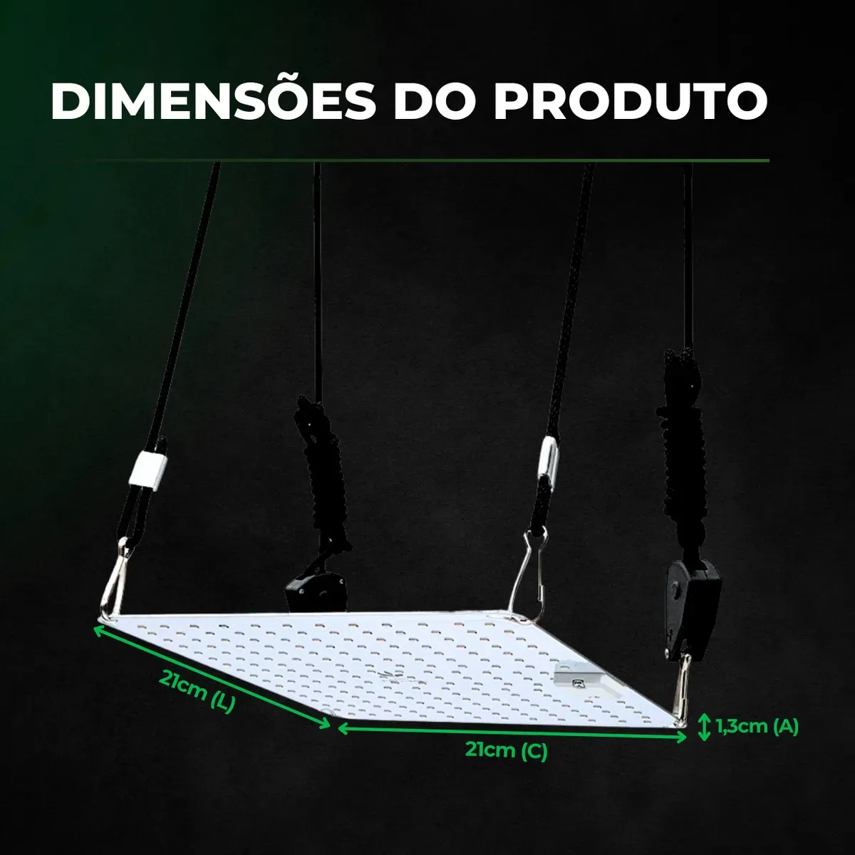 Painel de Led QB PRO-MID 35W (Deep Red) - Imagem 3