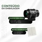 Exaustor Turbo Bivolt 200mm 130w Preto - Imagem 6