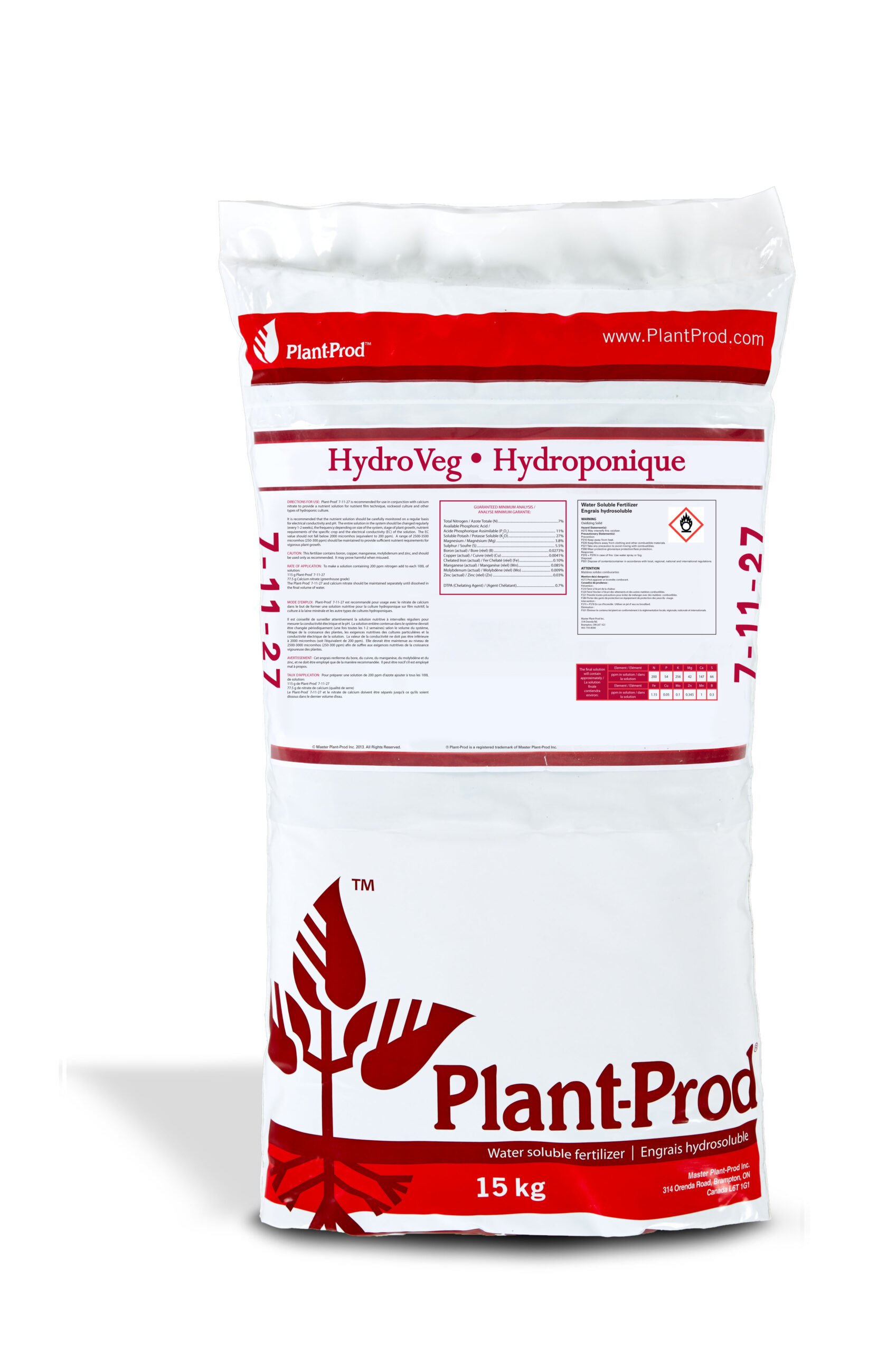 Plant Prod 7-11-27 - HYDROVEG 1Kg - Imagem 5