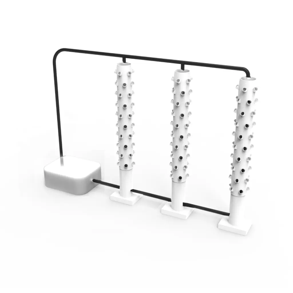 Kit hidropônico N20 Torre 150 plantas Expansível - Imagem 2